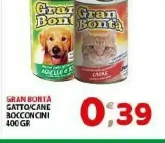 Gran bon Cibo per cani