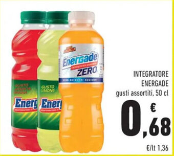 Conad INTEGRATORE ENERGADE gusti assortiti, 50 cl offerta