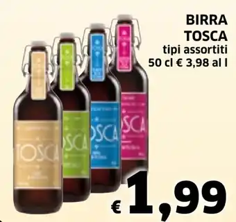 Ecu Discount BIRRA TOSCA tipi assortiti 50 cl offerta