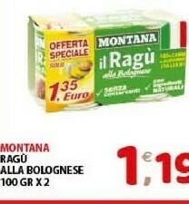 Mio Market Montana Carne in scatola offerta