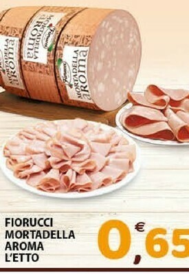 Mio Market Fiorucci Mortadella Aroma offerta