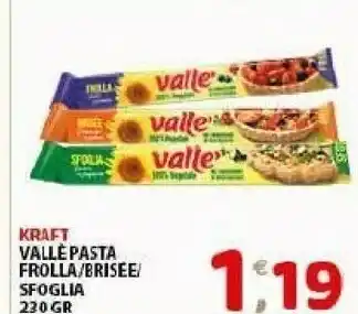 Mio Market Vallè Pasta sfoglia offerta