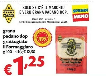 Pam Grana Padano Formaggio offerta