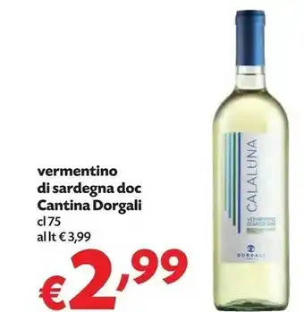 Pam Dorgali Vino rosso offerta