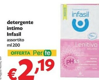 Pam Infasil Detergente intimo offerta