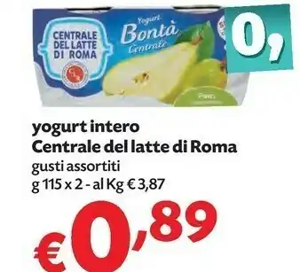 Pam Centrale del latte di roma Latte offerta