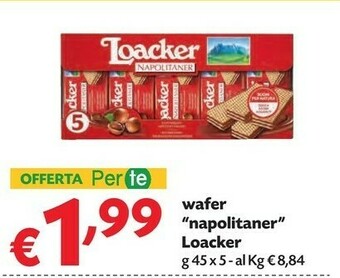 Pam Loacker Wafer offerta