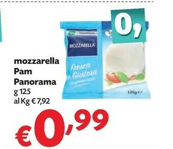 Pam Mozzarella offerta