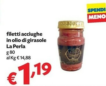 Pam Perla Alici offerta