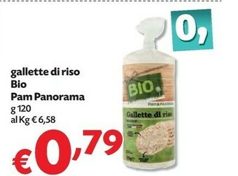 Pam Gallette di riso offerta