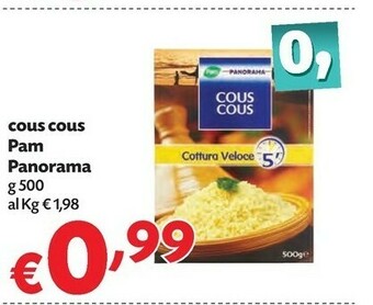 Pam Cous cous offerta