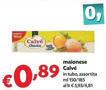 Pam Calvè Maionese offerta