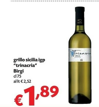 Pam Trinacria Nero d'Avola offerta