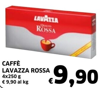 Ecu Discount CAFFÈ LAVAZZA ROSSA 4x250 g offerta