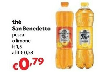 Pam San Benedetto San Benedetto - Limone 1500 g(ml) offerta
