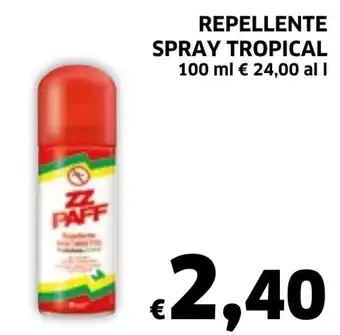REPELLENTE SPRAY TROPICAL 100 ml