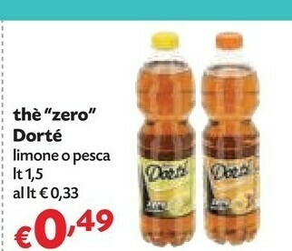 Pam Dorte The Zero Limone offerta