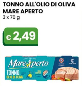 Gala Supermercati TONNO ALL'OLIO DI OLIVA MARE APERTO 3 x 70 g offerta