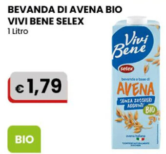 BEVANDA DI AVENA BIO VIVI BENE SELEX 1 Litro