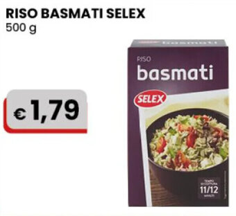 Gala Supermercati RISO BASMATI SELEX 500 g offerta