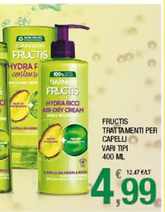 Splendidi e Splendenti Garnier Fructis Trattamenti per Capelli 400ml offerta