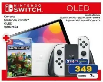 Euronics NINTENDO SWITCH Console Nintendo Switch™ OLED 10007454 offerta
