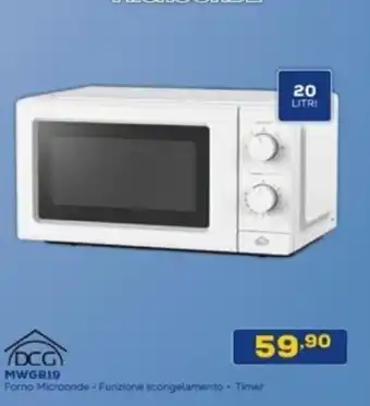 Euronics DCG Forno Microonde MWG819 offerta