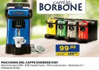 Euronics MACCHINA DEL CAFFE DIDIESSE DIDI Macchina da Caffè offerta