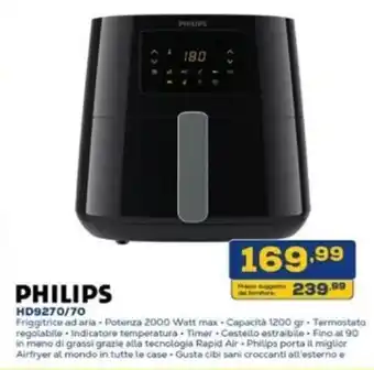 Euronics PHILIPS Friggitrice ad aria offerta