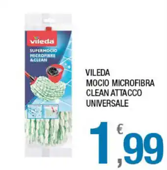 Splendidi e Splendenti Vileda Mocio Microfibra Clean Attacco Universale offerta