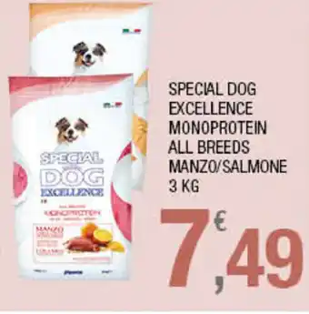 Splendidi e Splendenti Special Dog Excellence Monoprotein All Breeds Manzo/Salmone 3kg offerta