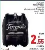 Conad City Ferrarelle acqua offerta