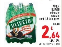 Uliveto acqua