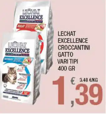 Splendidi e Splendenti Lechat Excellence Croccantini Gatto Vari Tipi 400gr offerta