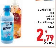 Conad City Lenor ammorbidente offerta