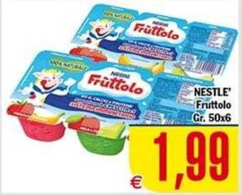 Conté Supermercati NESTLE' Fruttolo Gr. 50x6 offerta