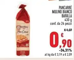Conad City Barilla pancarre mulino bianco offerta