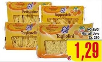 NOI&VOI Nidi all'Uovo Gr. 250