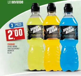 VIVARADE SPORT DRINK FRUTTA/LIMONE/ ARANCIA CL.50