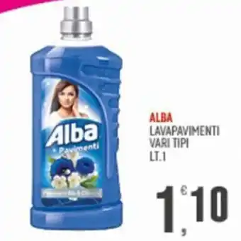 ALBA LAVAPAVIMENTI VARI TIPI LT.1