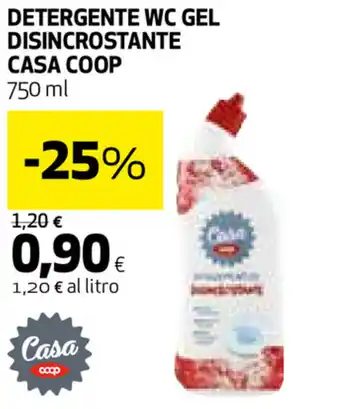 Coop Coop Casa Detergente WC Gel Disincrostante 750ml offerta