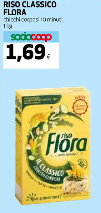 Coop Flora Riso Classico 1kg offerta