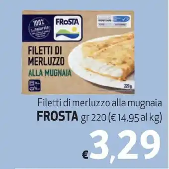 Filetti di merluzzo alla mugnaia FROSTA gr 220