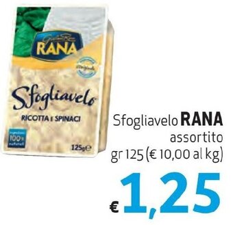 Sfogliavelo RANA assortito gr 125