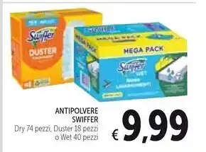 Spazio Conad Swiffer antipolvere offerta