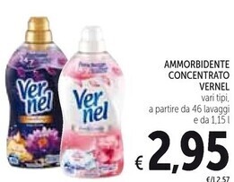 Spazio Conad Vernel ammorbidente concentrato offerta
