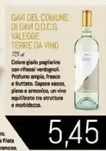 Conad Terre da vino havi del comune di gavi d.o.c.g offerta
