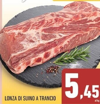 Conad Lonza di suino a trancio offerta