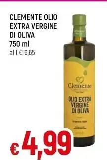 Famila Clemente olio extra vergine di oliva offerta