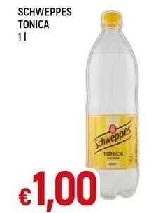 Famila Schweppes tonica offerta
